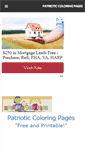 Mobile Screenshot of patrioticcoloringpages.com